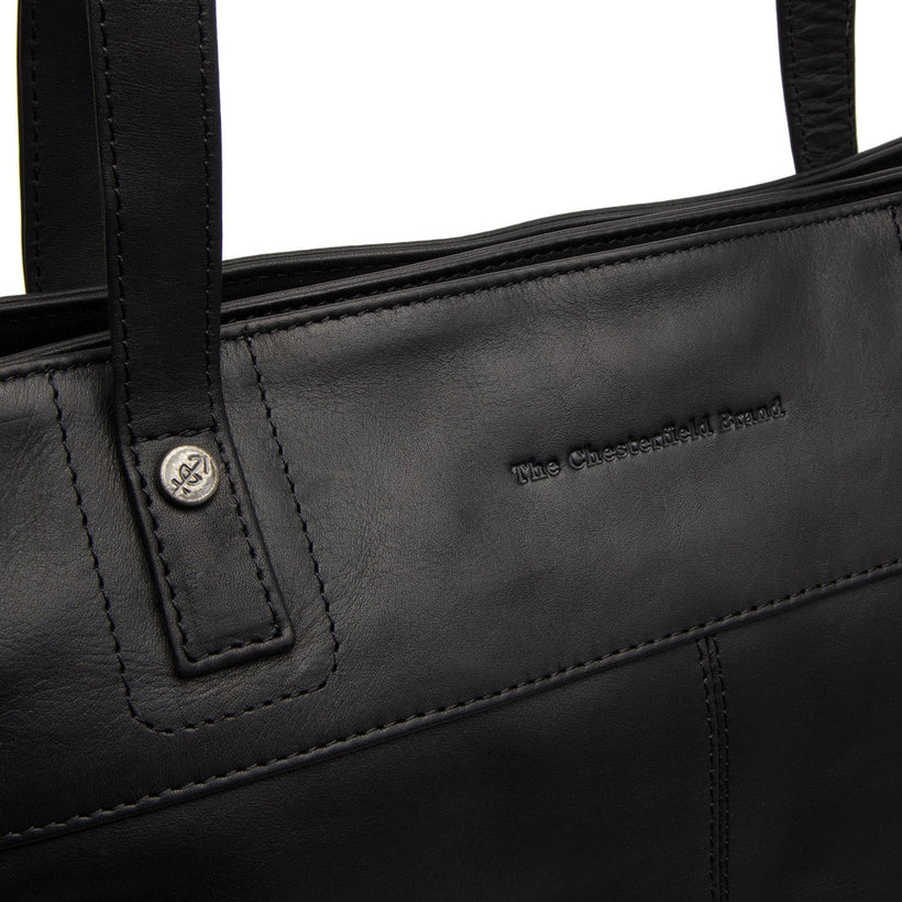 Solvia Full-Grain Leather Tote Bag женская