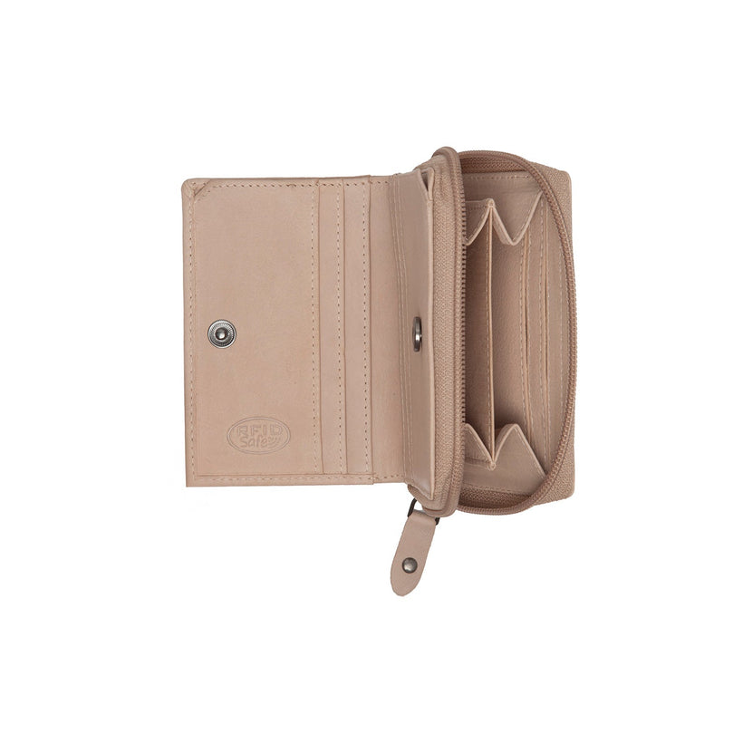 Floren Full-Grain Leather Wallet женская