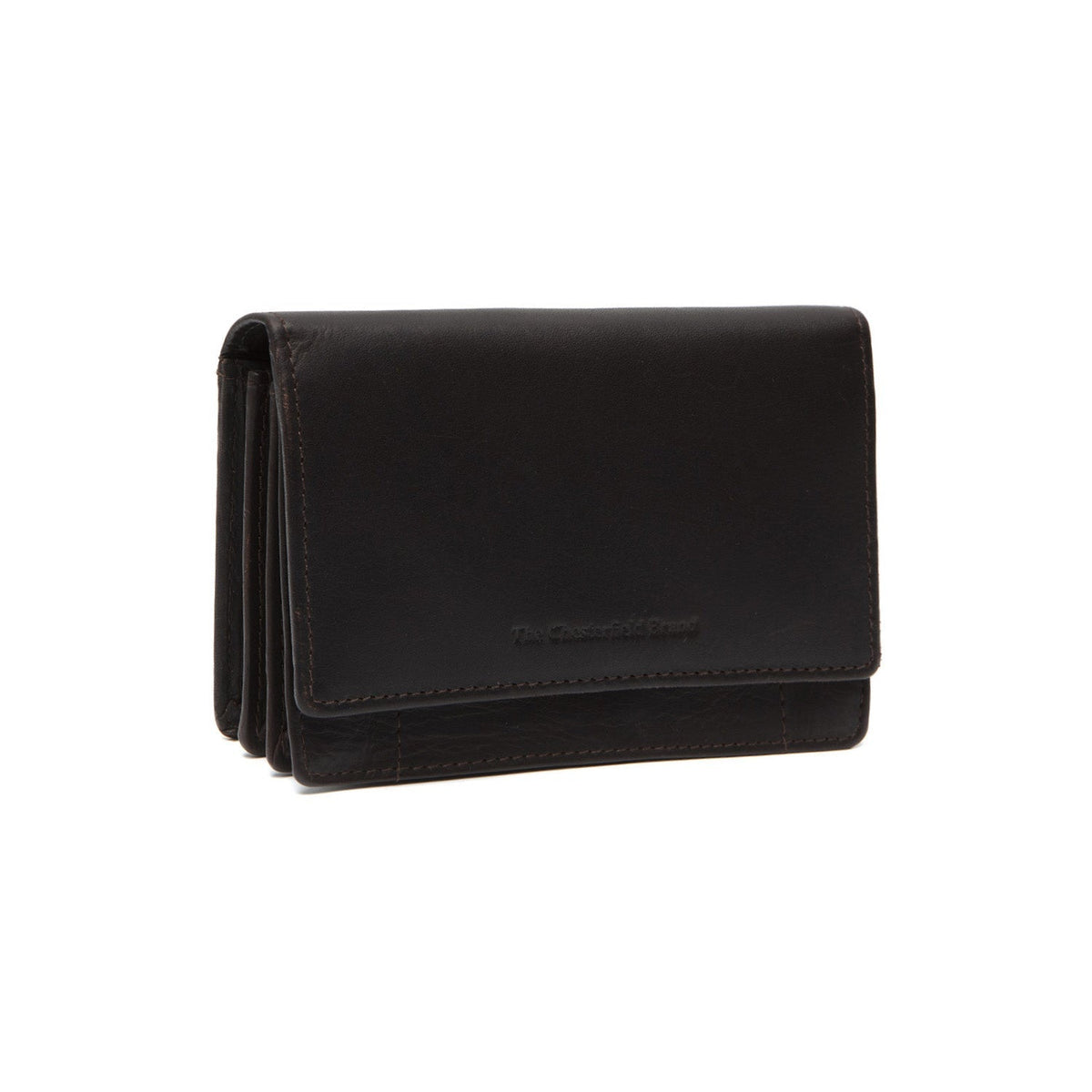 Salzburg Full-Grain Leather Wallet in Classic 100% Full-Grain Leather - Full Exterior Front Profile View | Buy Online