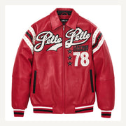 
Varsity Кожаная куртка для Женщин