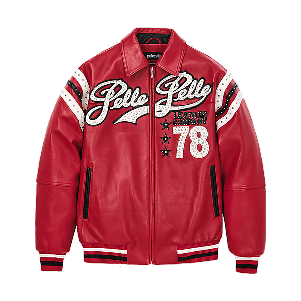 
Varsity Кожаная куртка для Женщин