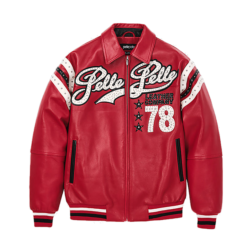 Varsity Кожаная куртка для Женщин