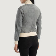 
Sasha A1 Кожаный бомбер для Женщин – alternate product view 5