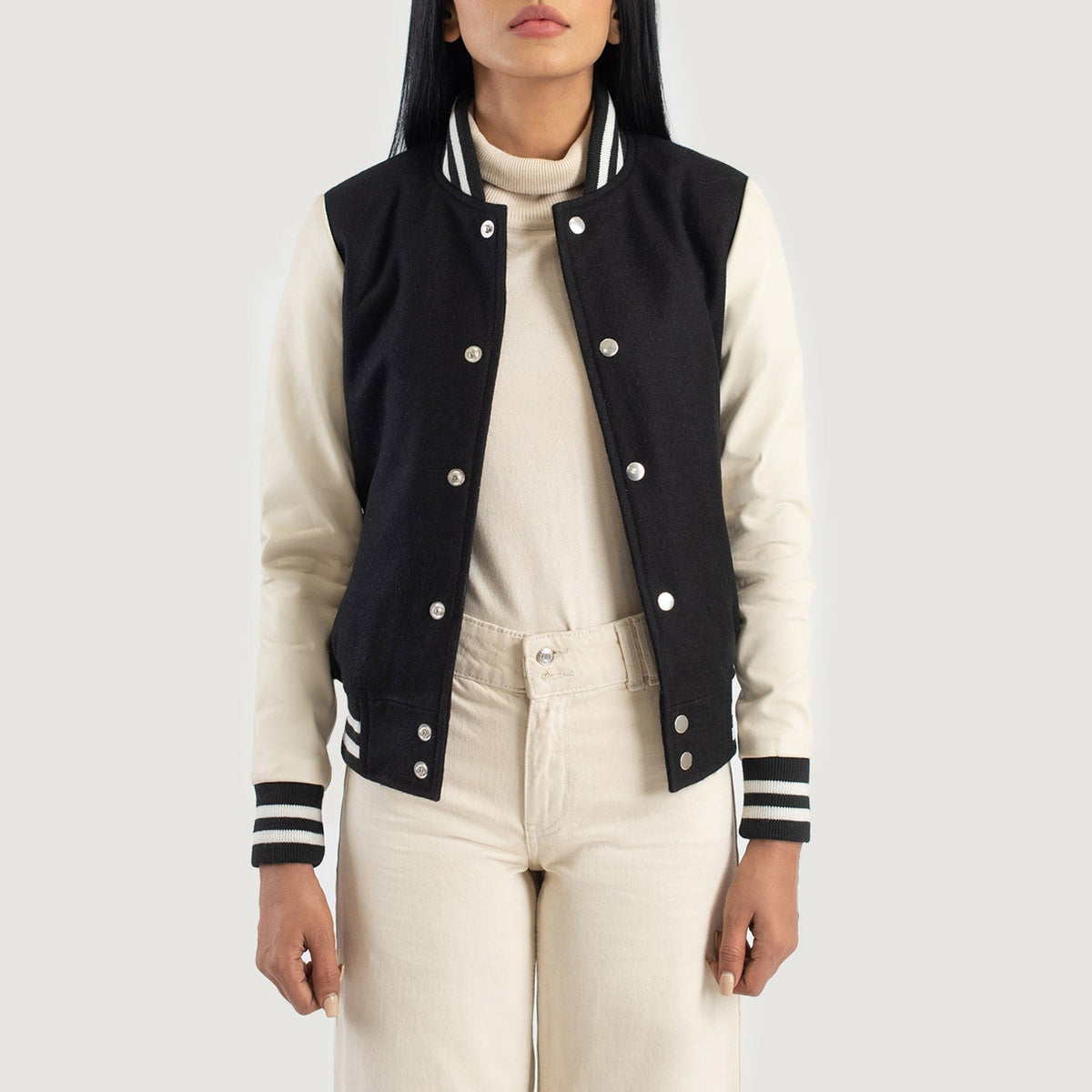 
Savant Varsity Кожаная куртка для Женщин – alternate product view 1