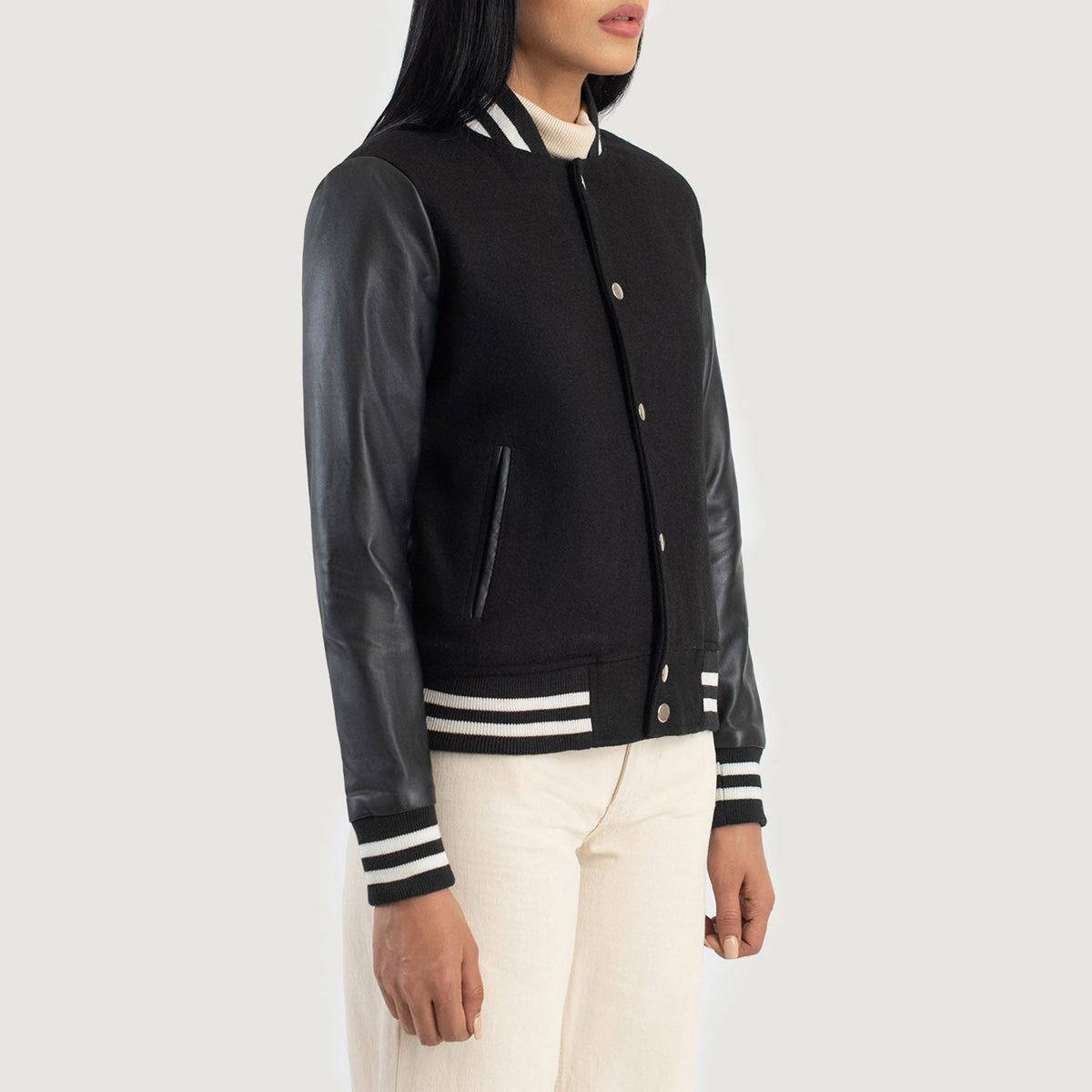 
Savant Varsity Кожаная куртка для Женщин – alternate product view 2