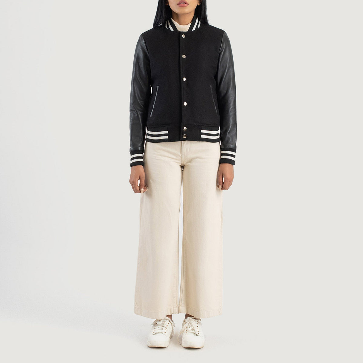 
Savant Varsity Кожаная куртка для Женщин – alternate product view 3