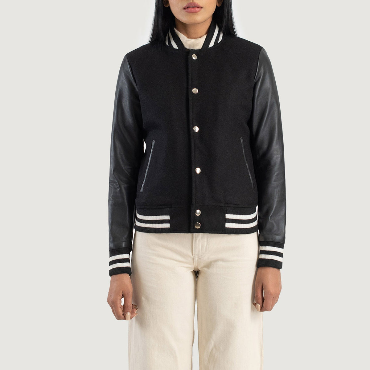 
Savant Varsity Кожаная куртка для Женщин – alternate product view 4