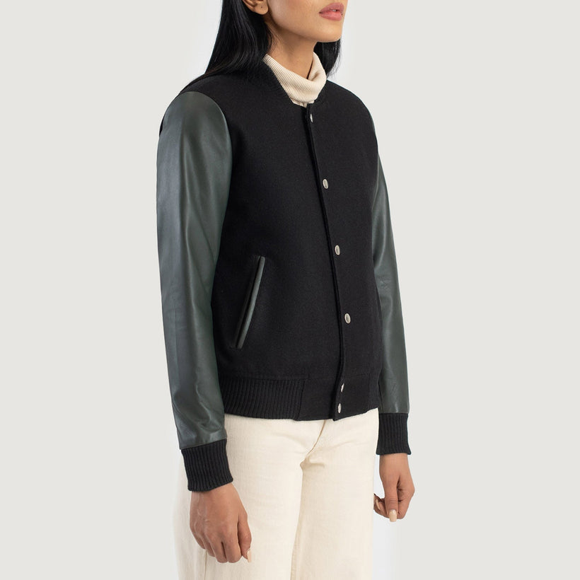 Savant Varsity Кожаная куртка женская