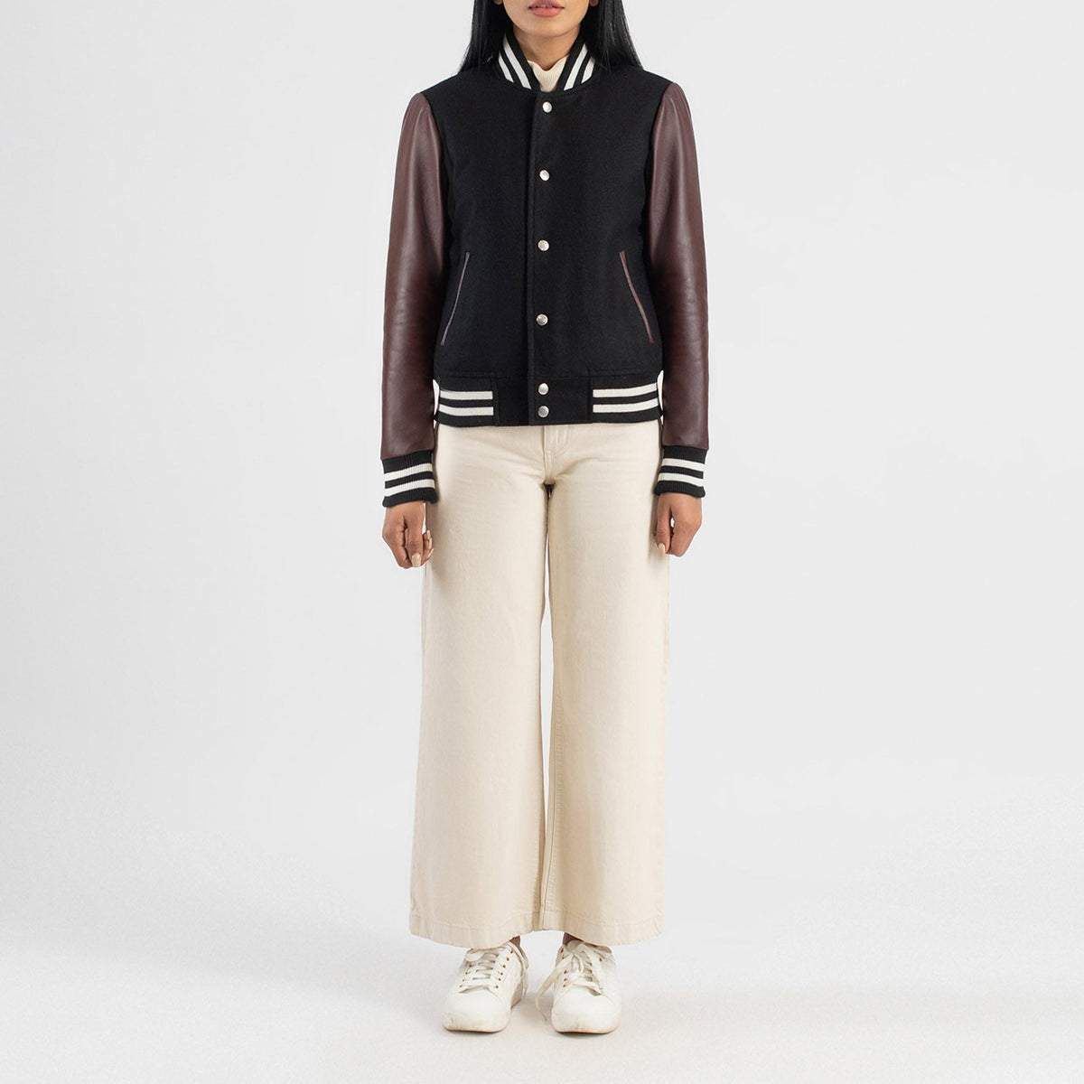 
Savant Varsity Кожаная куртка для Женщин – alternate product view 3