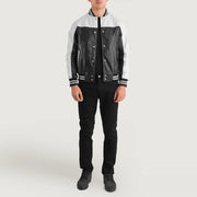 Terrance Black Varsity Jacket – alternate product view 3